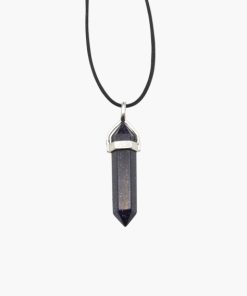 Feng Shui Anhänger aus Goldfluss blau