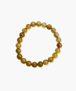 Rutilquarz Kugelarmband (7mm)