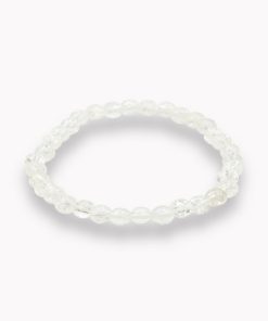 Bergkristall crashed Kinderarmband