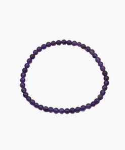 Amethyst Kugelarmband „Schutz“ 4mm