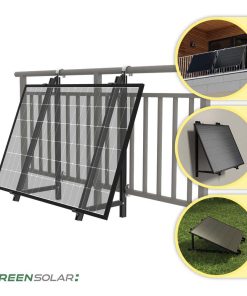 Balkonbefestigung für 4 Module