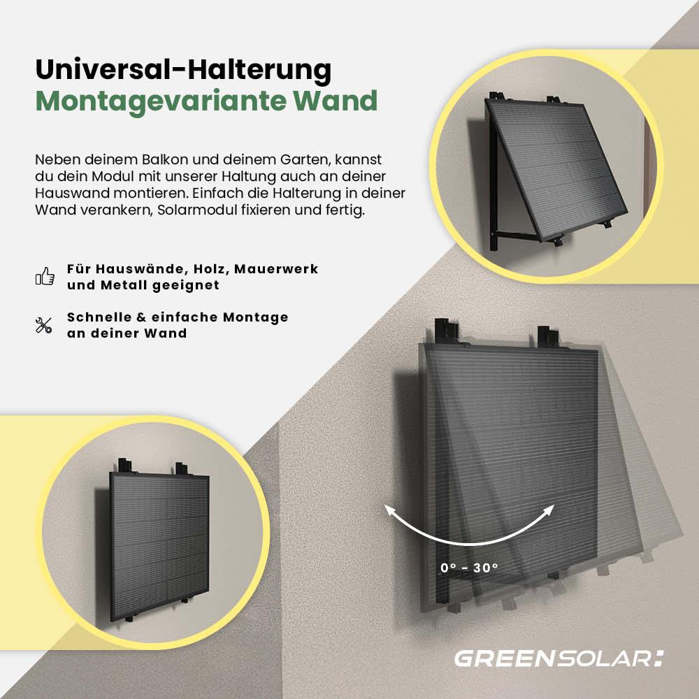 Balkonbefestigung für 4 Module - Image 4