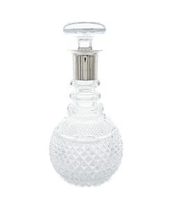 Bleikristall Karaffe mit Silbermontierung – Johannes Siggaard, Dänemark