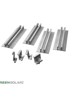 Wandbefestigung für 1 Modul zur Hochkant- oder Quermontage