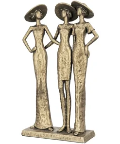 Skulptur Drei Divas Casablanca Höhe 30 cm