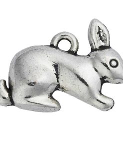 Trachten-Schmuck-Anhänger-Hase-Btl, mit 2 Stk,