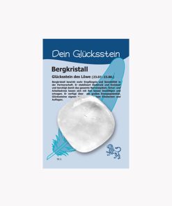 Bergkristall Taschenstein – Dein Glücksstein für den Löwen auf kleiner Karte