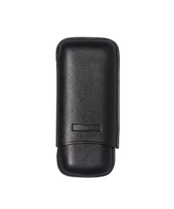 M. Wess 2er-Etui Double Robusto Schwarz