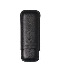 M. Wess 2er-Etui Robusto Schwarz