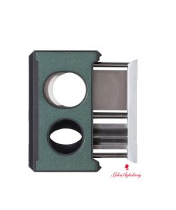 Zigarrenabschneider FusionBlade  Kerb-u.Flachschnitt grün met.