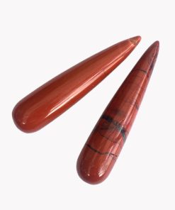 Massagestab Roter Jaspis