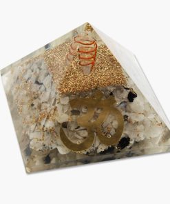 Orgonit Pyramide Om Regenbogenmondstein