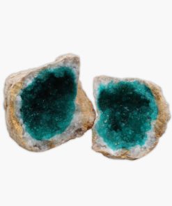 Quarzgeode natur/grün