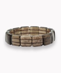 Armband Carre Rauchquarz für Erwachsene