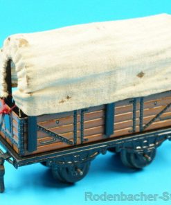Kraus Fandor – Josef Kraus Nürnberg | Spur 0 Rungenwagen mit Abdeckung | Güterwagen