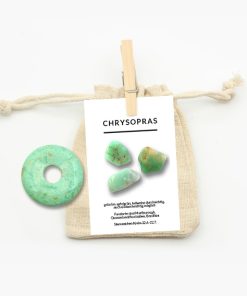 Donut Chrysopras (Extra Qualität) ca. 30mm