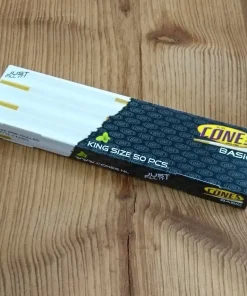 Cones 50er Box, Vorgerollten Zigarettenhülsen. 13cm.