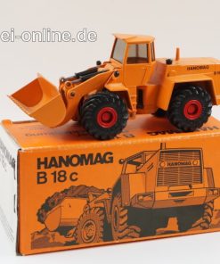 Cursor Modell | Hanomag B 18 c | 1:50 Radlader Baumaschine ,Orange | Art.Nr: 569 mit OVP