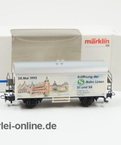 Märklin H0 | Sonderwagen S-Bahn Eröffnung S1 und S8 | FFM-OF-Hanau | 28.Mai 1995 mit OVP