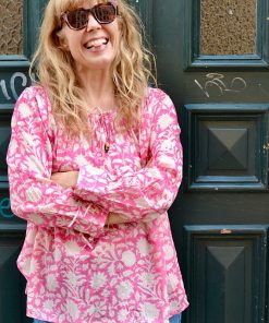 Boho-Bluse DONNA pink