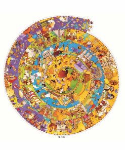 Djeco Entdecker-Puzzle Weltgeschichte 350 Teile