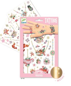 Djeco Kindertattoos Schmuck Meerjungfrauen