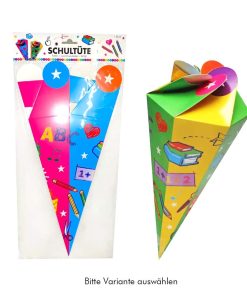 Geschenkverpackung zum Schulanfang „Schultüte“