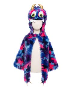 Great Pretenders Kostüm-Umhang Monster lila-blau