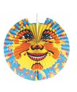 Großer Lampion oder Laterne Sonne, oval