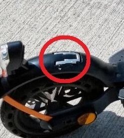 Haken Schutzblech Hinten Klapphaken | Ersatzteile für Trekstor EG31 EG3168 EG3178 EG31108 e.Gear / Technostar TES 200 E-Rich