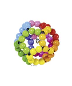 Goki Baby-Greifling Regenbogenball elastisch
