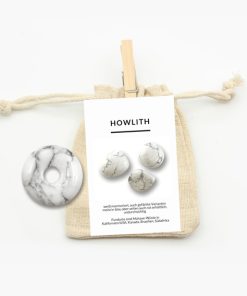 Donut Howlith weiß ca. 30mm