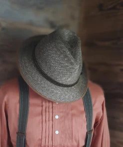 Strohhut “Wuidara” braune Kordel