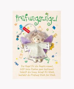 Schutzengel Fair Trade „Prüfungsengel“ auf großer Karte