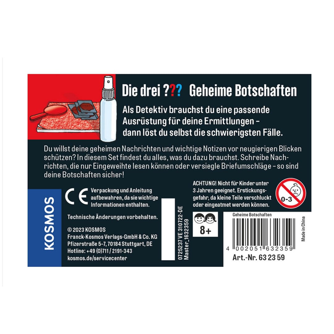 Die Drei ??? Detektiv-Set Geheime Botschaften - Image 3
