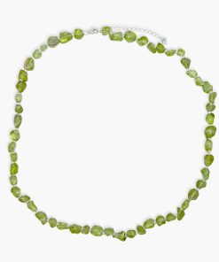 Peridot Nugget Kette