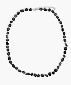 Iolith (Cordierit) Nugget Kette