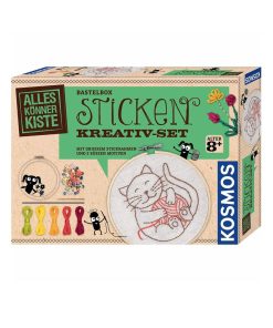 Kosmos Bastelbox Sticken Alleskönner-Kiste