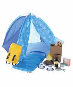 Lottie Puppen Camping-Set mit Zelt und viel Zubehör