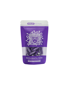Filtros Medusa – Paquete de 50 – Violet Edition – Filtro híbrido de carbón activado