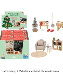 Moses Wichteltür-Zubehörset Wichtelzauber: Garten und Stube