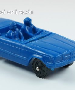 NP Norddeutsche Plastik | Mercedes MB 350 SL ,blau | Vintage Vinylline Gummiauto