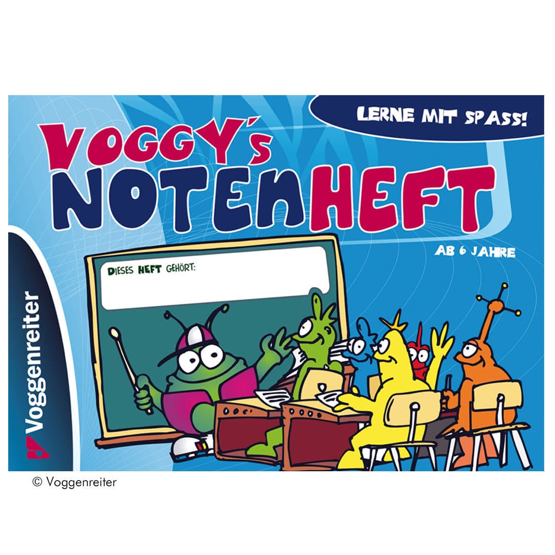Voggy’s Notenheft für Kinder