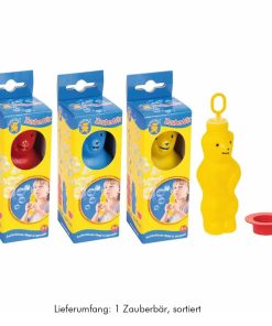 PUSTEFIX Seifenblasen-Set „Zauberbär“, sortiert