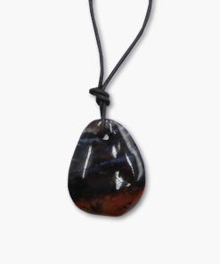 Freeform Anhänger Sardonyx gebohrt