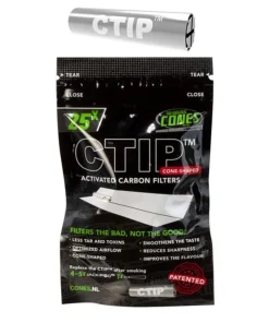 CTIP Aktivkohlefilter 25 konische Filter ø 6-7mm