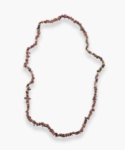 Splitterkette Rhodonit (80cm lang)