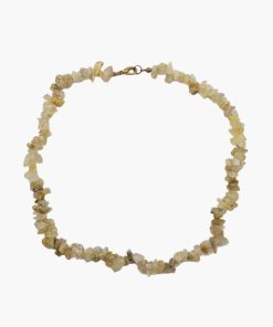 Splitterkette Rutilquarz mit Verschluss (45cm lang)