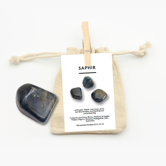 Saphir Trommelstein L