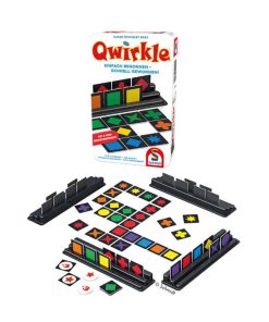 Brettspiel Quirkle in der Metalldose